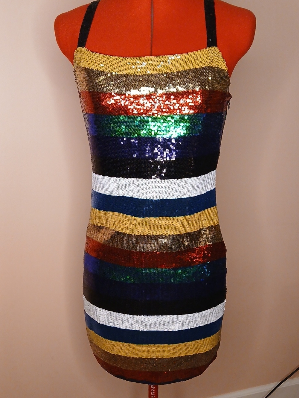 Vintage The Indigo Girl Sequin Dress